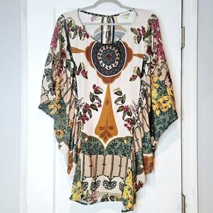 Salgunamu Kimono Style Tunic Top